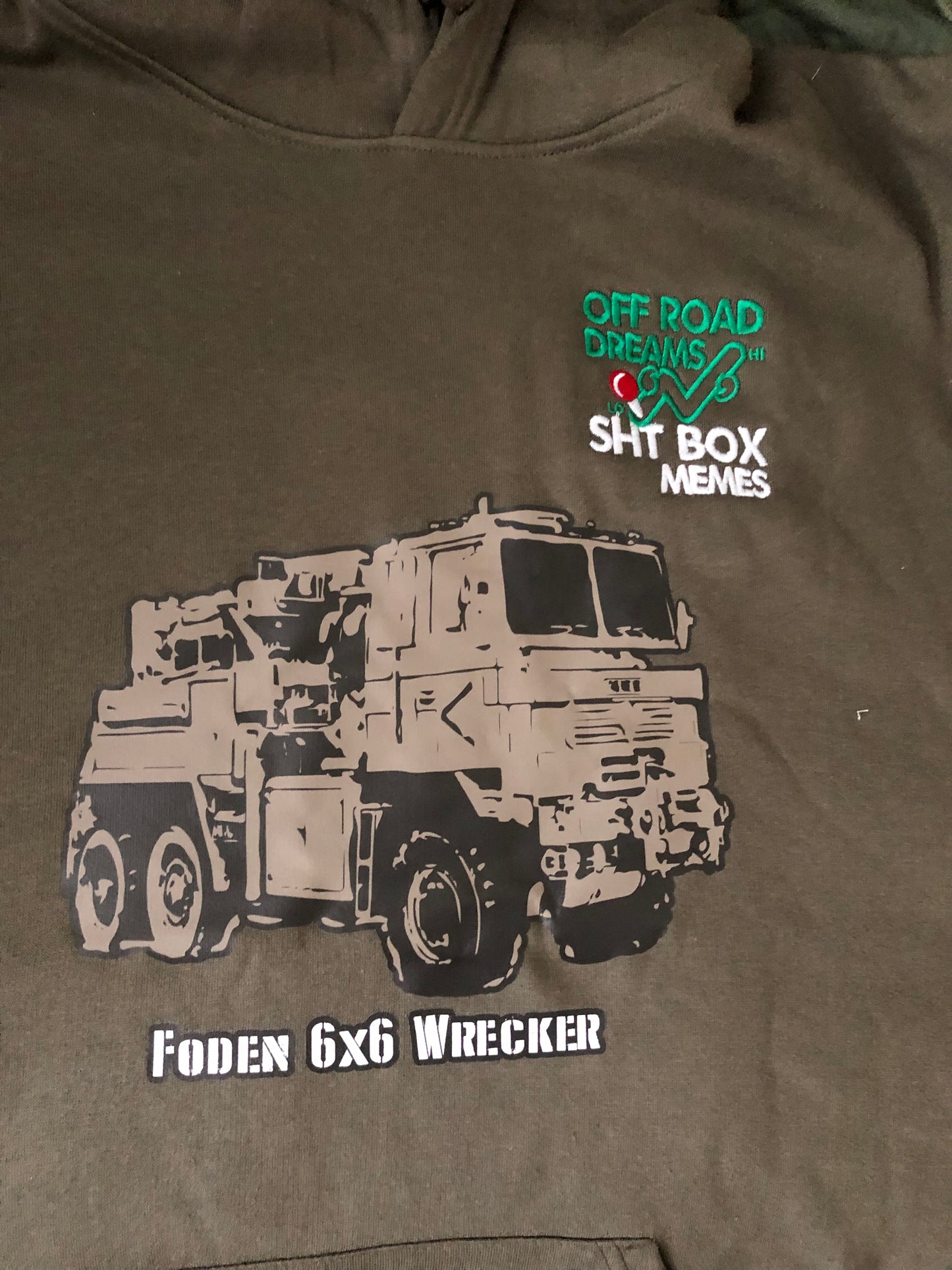 Foden 6x6 Wrecker Hoodie